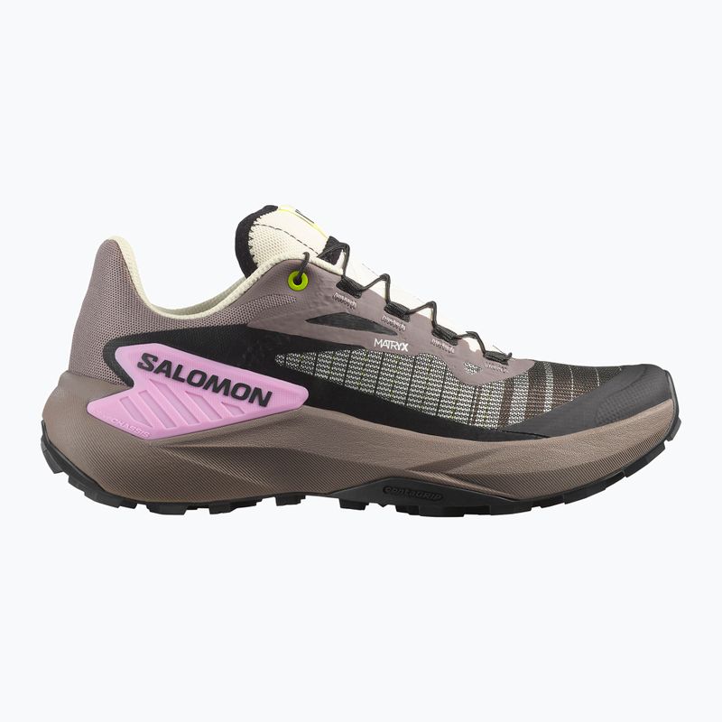 Moteriški bėgimo bateliai Salomon Genesis Iron/vanilla ice/cyclamen 2