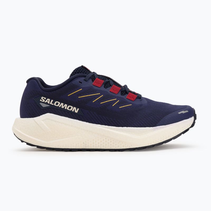 Vyriški bėgimo bateliai Salomon Aero Blaze 3 GRVL astral aura/maritime blue/haute red 2