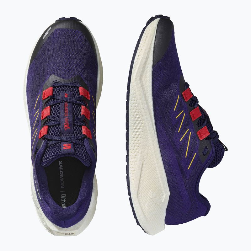 Vyriški bėgimo bateliai Salomon Aero Blaze 3 GRVL astral aura/maritime blue/haute red 5