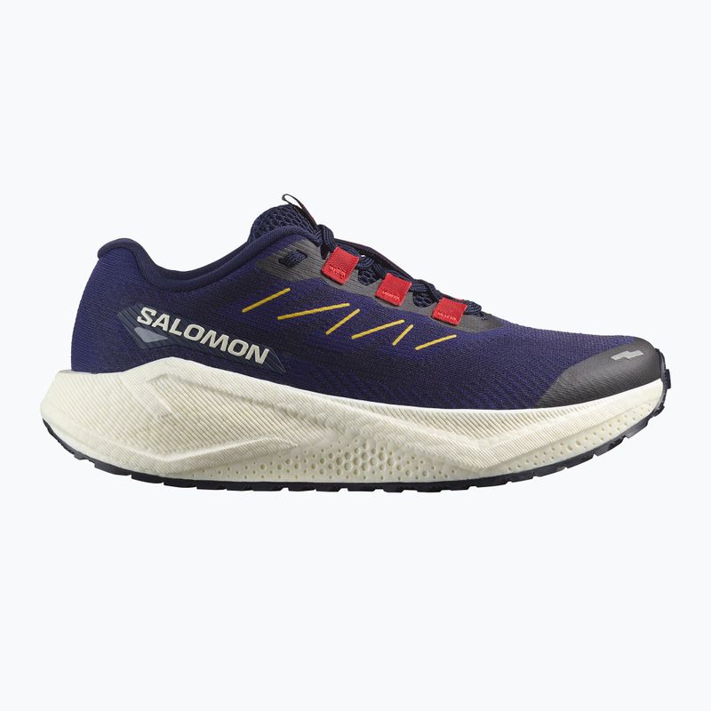 Moteriški bėgimo bateliai Salomon Aero Blaze 3 GRVL astral aura/maritime blue/haute red 9