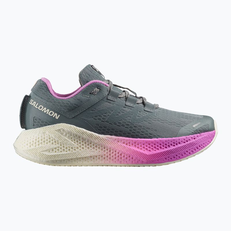 Moteriški bėgimo bateliai Salomon Aero Blaze 3 sedona sage/vanilla ice/cyclamen 2