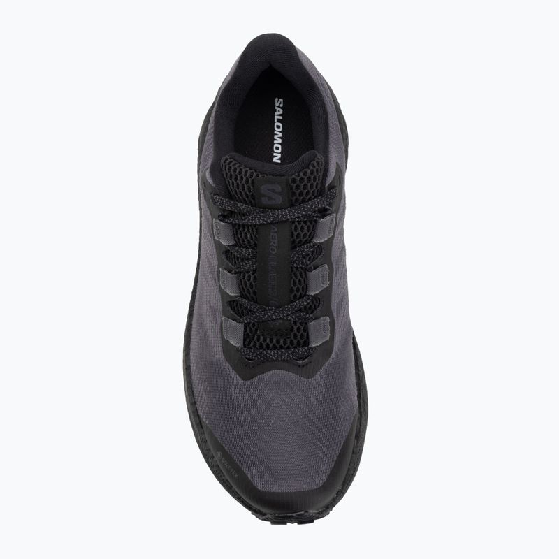 Moteriški bėgimo bateliai Salomon Aero Blaze 3 Gravel GTX juoda/asfaltas/juoda 5