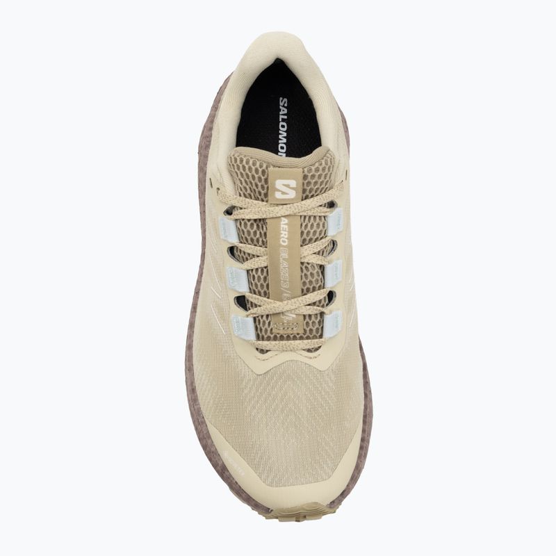 Moteriški bėgimo bateliai Salomon Aero Blaze 3 Gravel GTX green haze/iron/ice flow 5