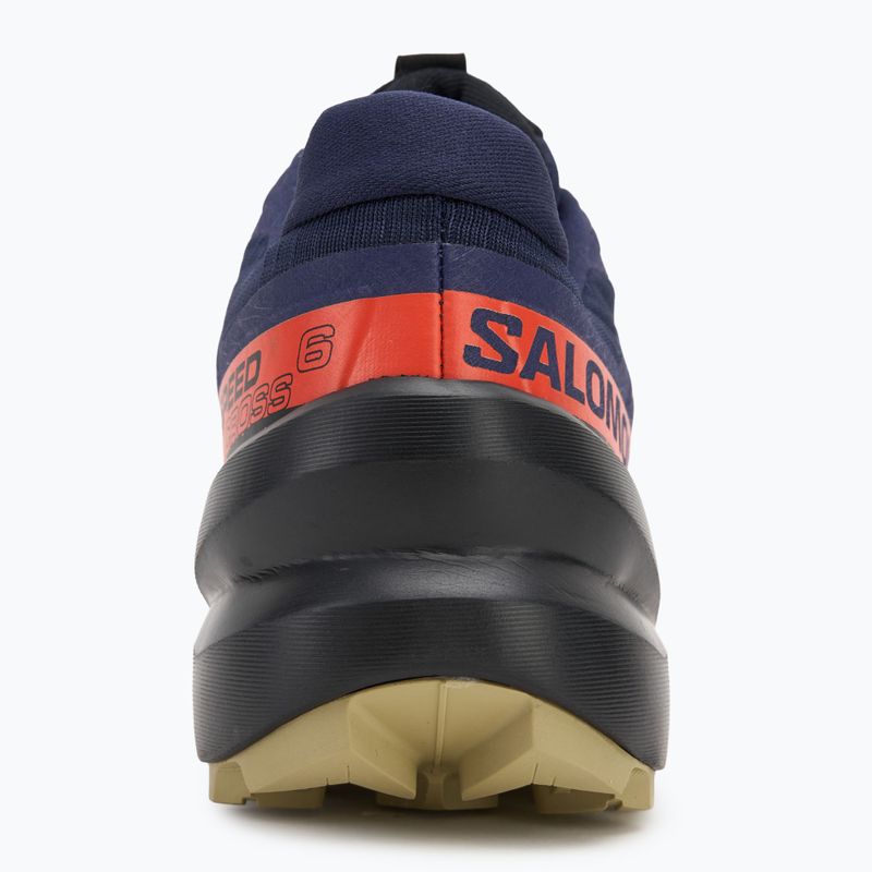 Vyriški bėgimo bateliai Salomon Speedcross 6 maritime blue/black/cherry tomato 6