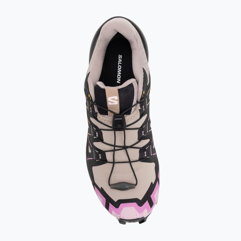 Moteriški bėgimo bateliai Salomon Speedcross 6 etherea/black/cyclamen 5