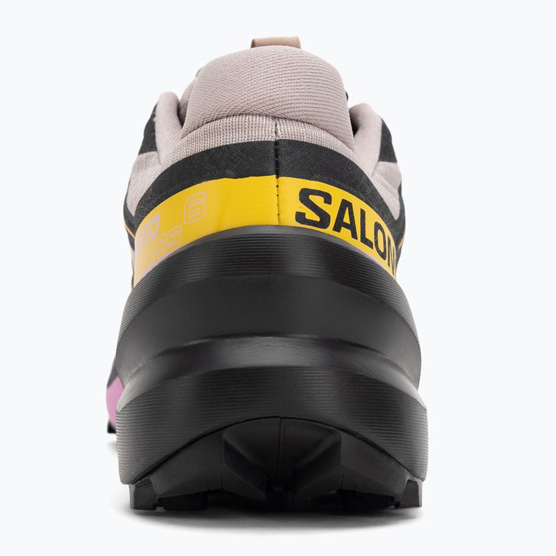 Moteriški bėgimo bateliai Salomon Speedcross 6 etherea/black/cyclamen 6