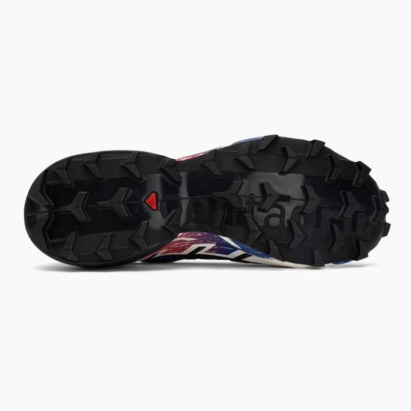 Bėgimo batai Salomon Speedcross 6 GTX surf the web/fiery red/white 4