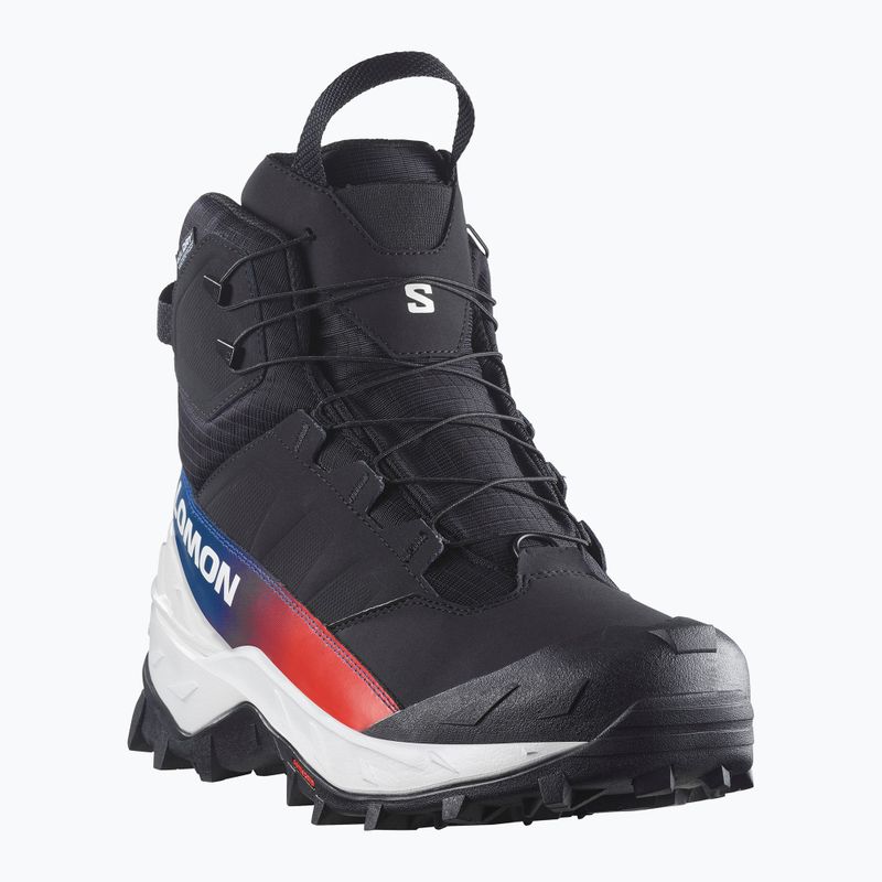 Vyriški žygio batai Salomon Crosstrak Powder WP Equipe black/black 2