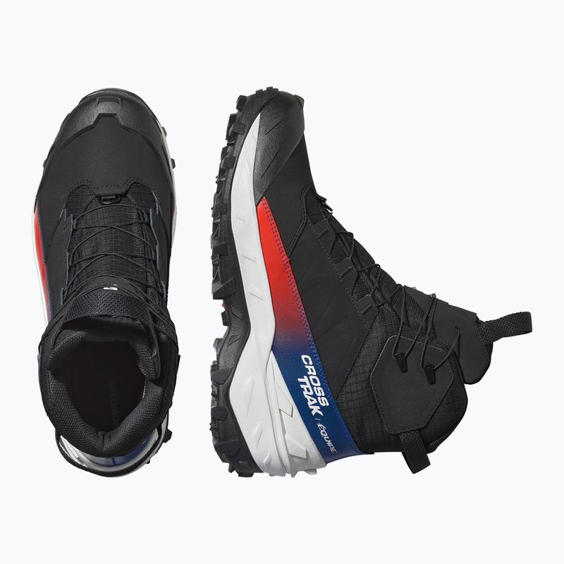 Vyriški žygio batai Salomon Crosstrak Powder WP Equipe black/black 3