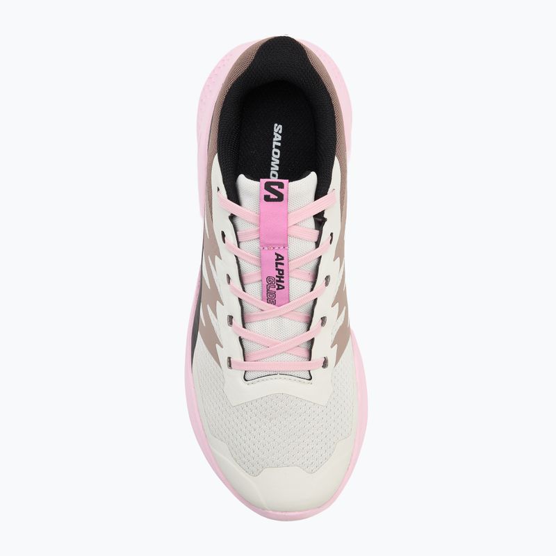 Moteriški bėgimo bateliai Salomon Alphaglade vanilla ice/fairy tale/cyclamen 5