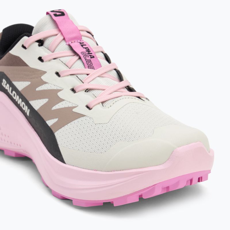 Moteriški bėgimo bateliai Salomon Alphaglade vanilla ice/fairy tale/cyclamen 7