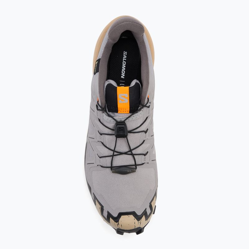 Vyriški bėgimo bateliai Salomon Speedcross 6 GTX gull/white pepper/black 5