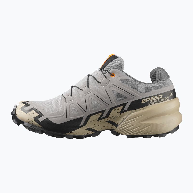 Vyriški bėgimo bateliai Salomon Speedcross 6 GTX gull/white pepper/black 3