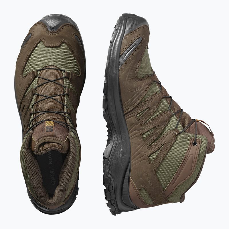 Vyriški žygių batai Salomon XA Tracker GTX earth brown/olive night/black 8