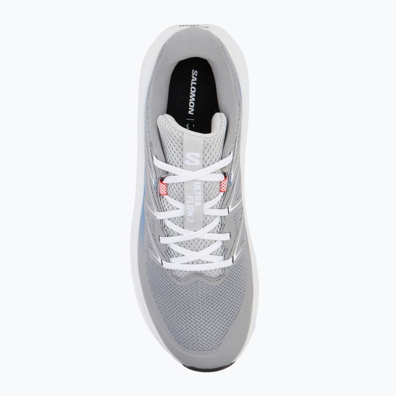Vyriški bėgimo bateliai Salomon Ultra Flow 2 alloy/white/french blue 5