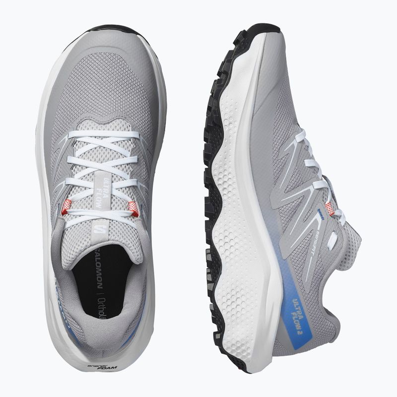 Vyriški bėgimo bateliai Salomon Ultra Flow 2 alloy/white/french blue 13