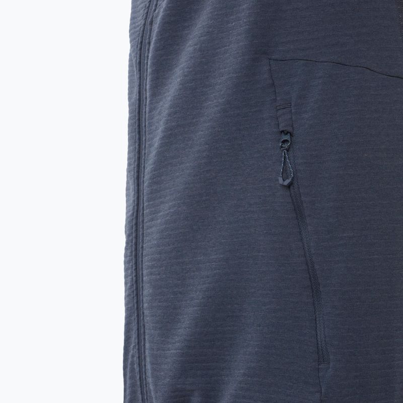 Vyriškas žygio džemperis Salomon Essential Lightwarm Hoodie blue nights 5