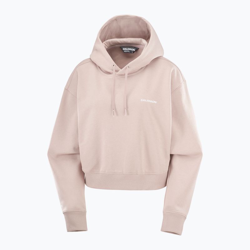 Moteriškas žygio džemperis Salomon Short Hoodie etherea