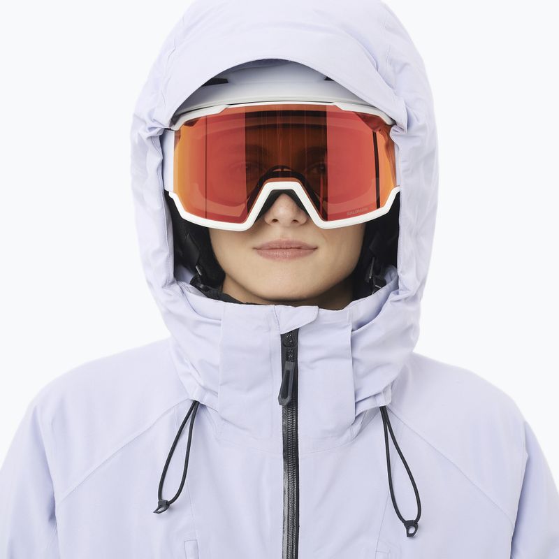 Moteriška slidinėjimo striukė Salomon Brilliant 2.0 cosmic sky 3