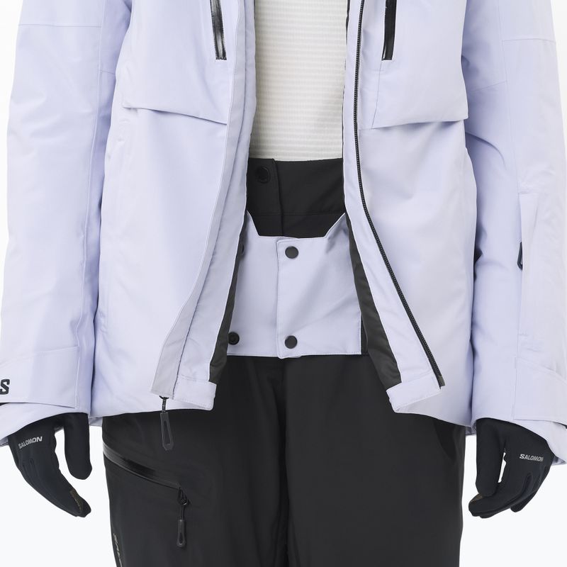 Moteriška slidinėjimo striukė Salomon Brilliant 2.0 cosmic sky 4