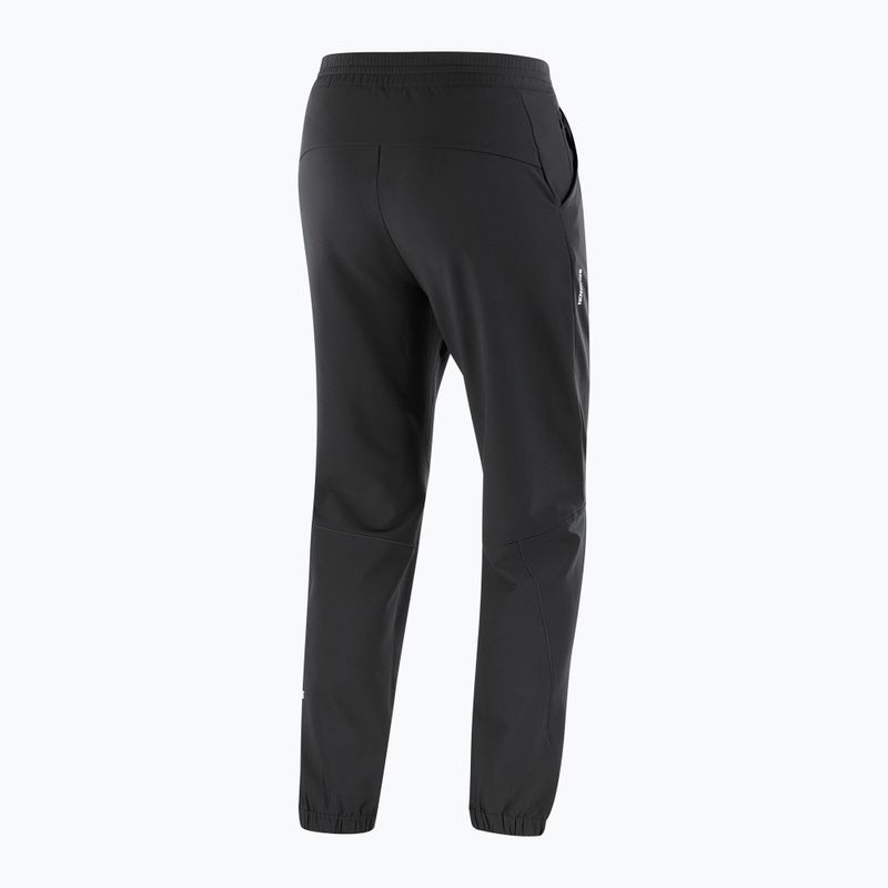 Moteriškos bėgimo kelnės Salomon Shakeout Hexaflow Pants deep black 9