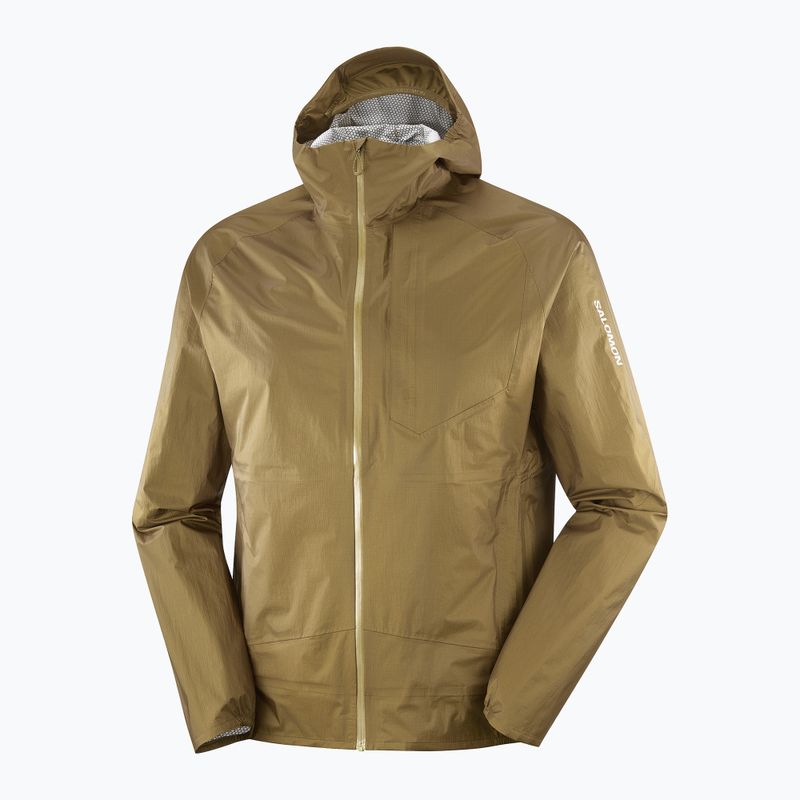 Vyriška bėgimo striukė Salomon Bonatti Waterproof brilliant olive 3