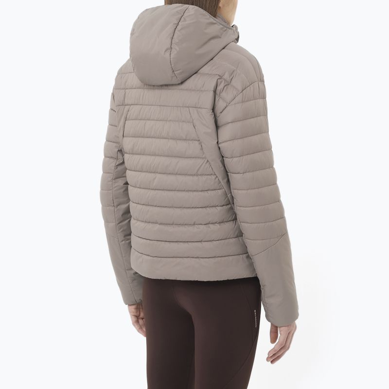 Salomon Reflex Hoodie moteriška vėjo nepraleidžianti striukė Iron 4