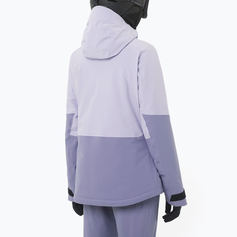 Moteriška slidinėjimo striukė Salomon Highland cosmic sky/blue granite 2