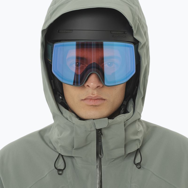 Vyriška slidinėjimo striukė Salomon Brilliant 2.0 sedona sage/green 3