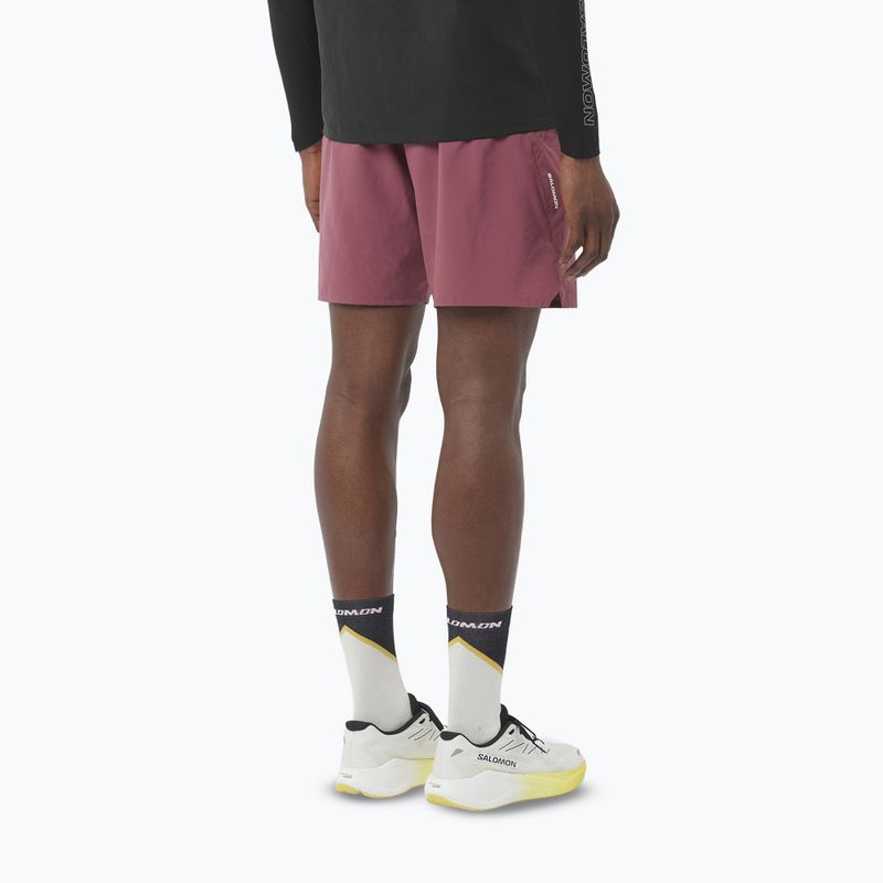 Vyriški bėgimo šortai Salomon Shakeout C 2IN1 7" nocturne 2