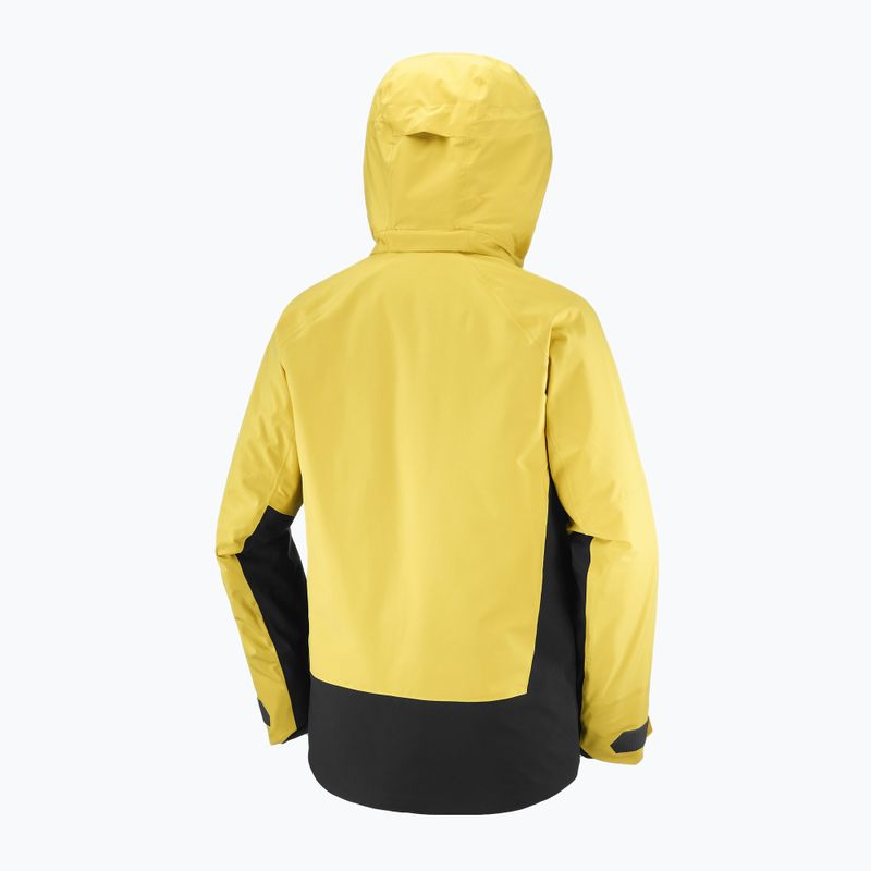 Vyriška slidinėjimo striukė Salomon Brilliant 2.0 cress green/deep black 10