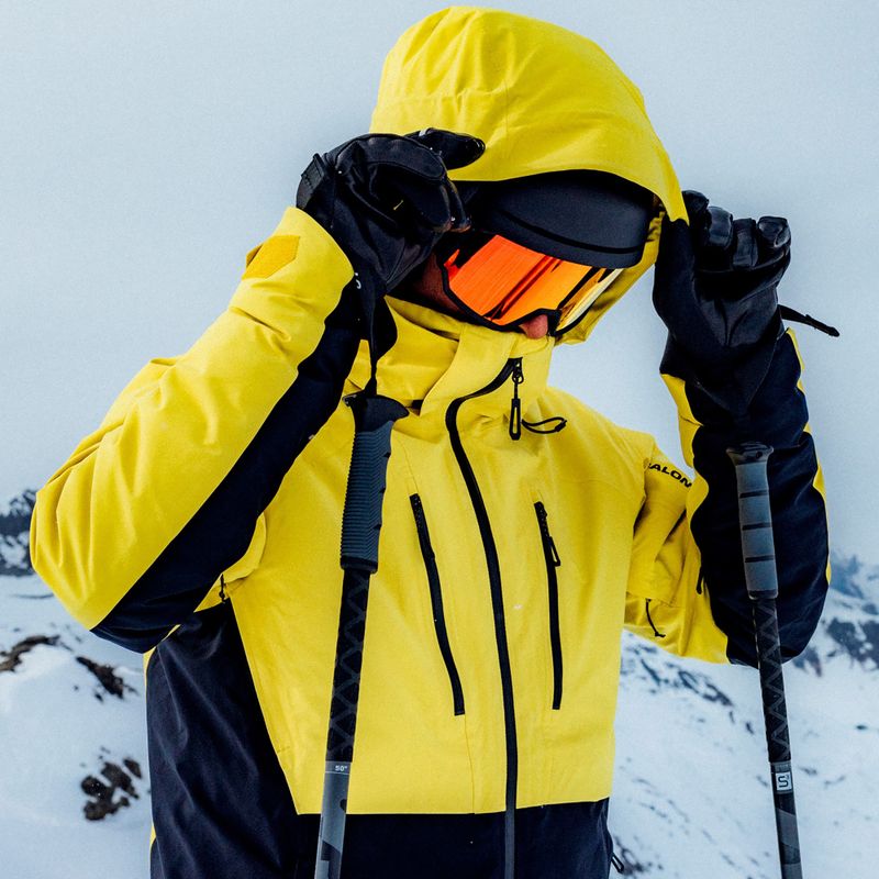 Vyriška slidinėjimo striukė Salomon Brilliant 2.0 cress green/deep black 12