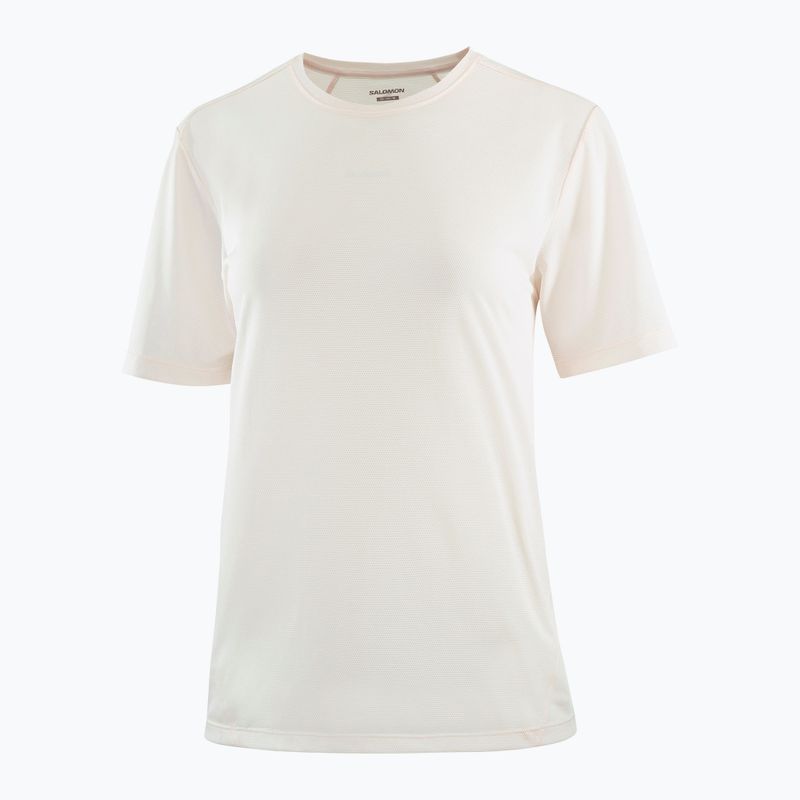 Moteriški marškinėliai Salomon Shakeout Core whisper white 3