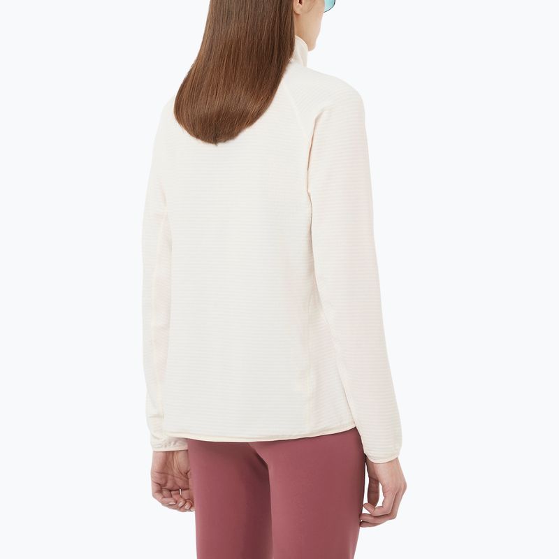 Moteriškas žygio džemperis Salomon Essential Lightwarm Half Zip whisper white 2