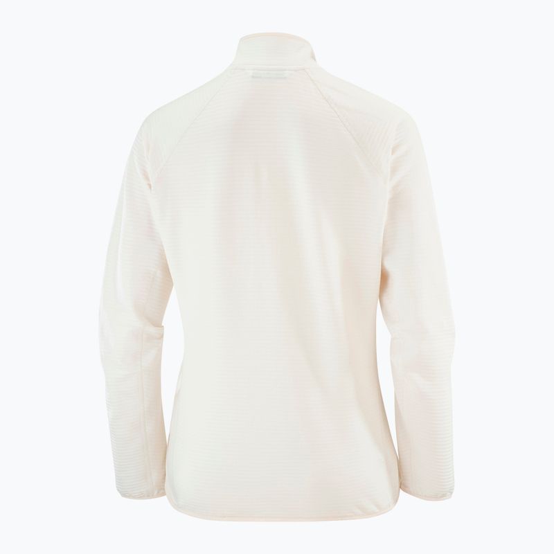 Moteriškas žygio džemperis Salomon Essential Lightwarm Half Zip whisper white 6