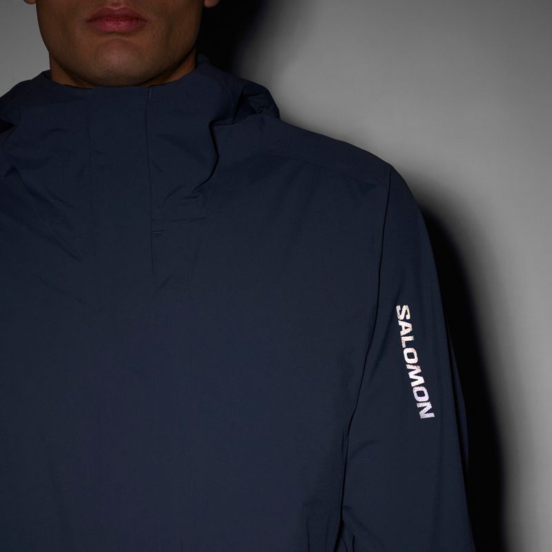 Vyriška softshell striukė Salomon Outherpath Pro 2.5 l blue nights 8