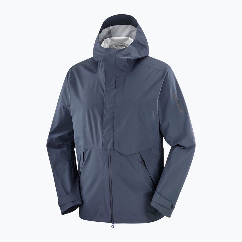 Vyriška softshell striukė Salomon Outherpath Pro 2.5 l blue nights 9
