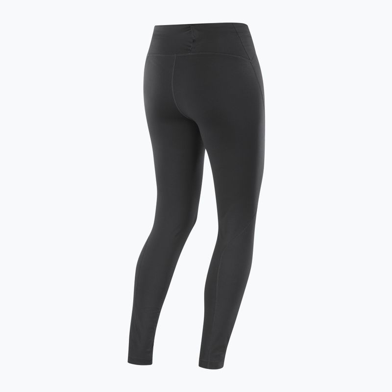 Moteriškos bėgimo tamprės Salomon Shakeout Core Warm gilios juodos spalvos 6