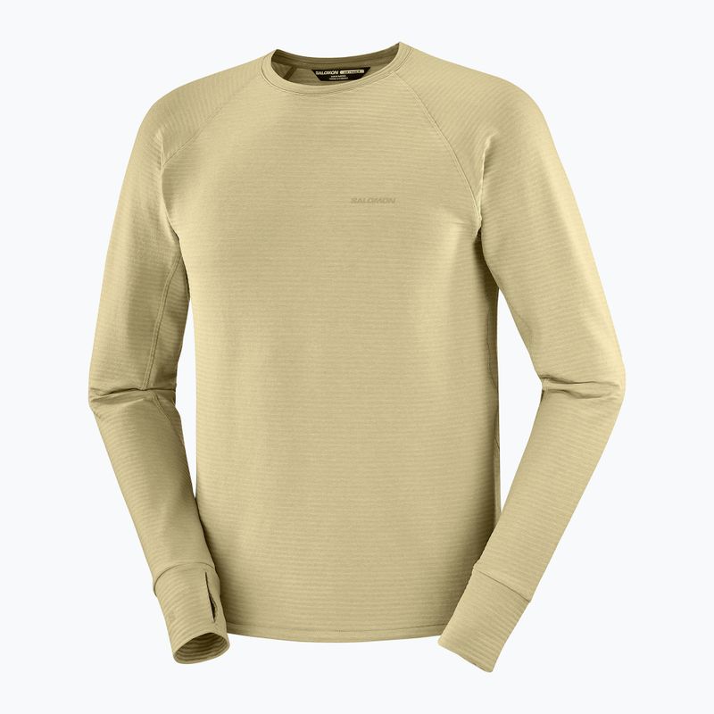 Vyriškas džemperis Salomon Essential Lightwarm CN gray green 4