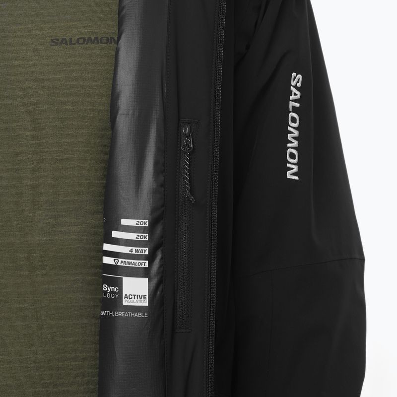 Vyriška slidinėjimo striukė Salomon Spectral deep black 7