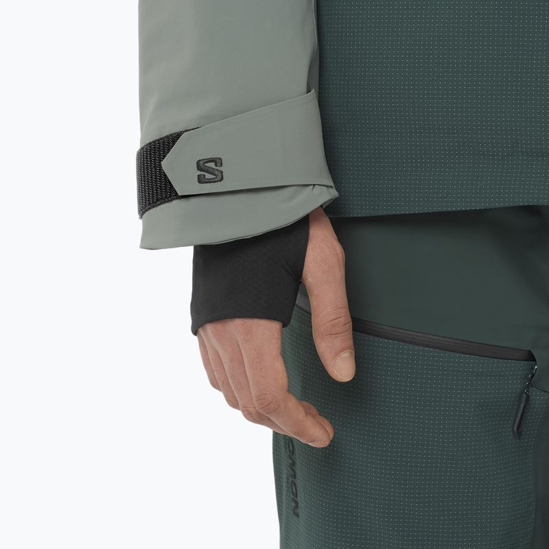 Vyriška slidinėjimo striukė Salomon Spectral green gables/sedona 6