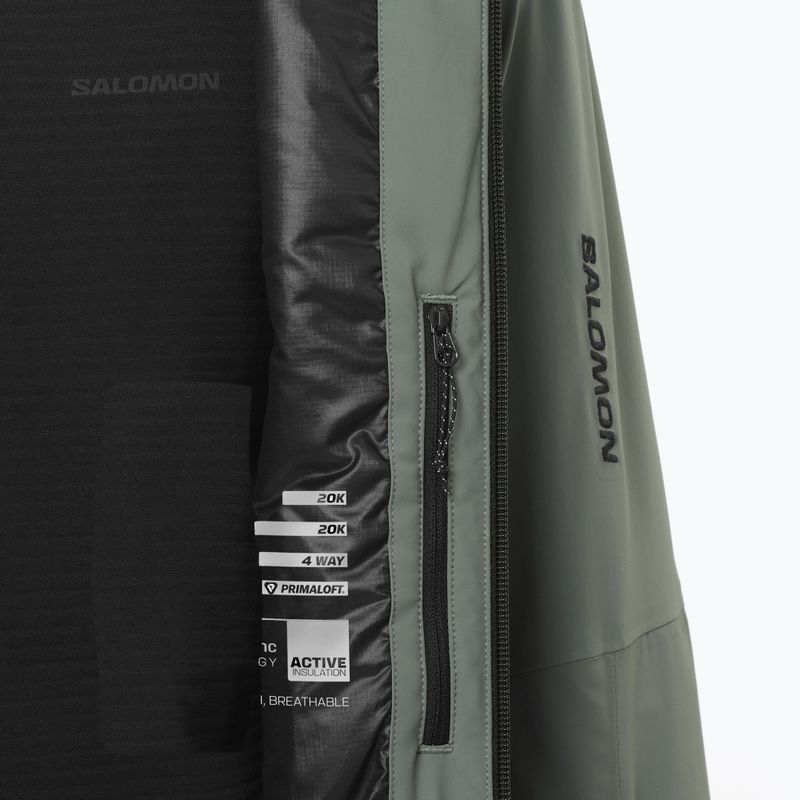 Vyriška slidinėjimo striukė Salomon Spectral green gables/sedona 8