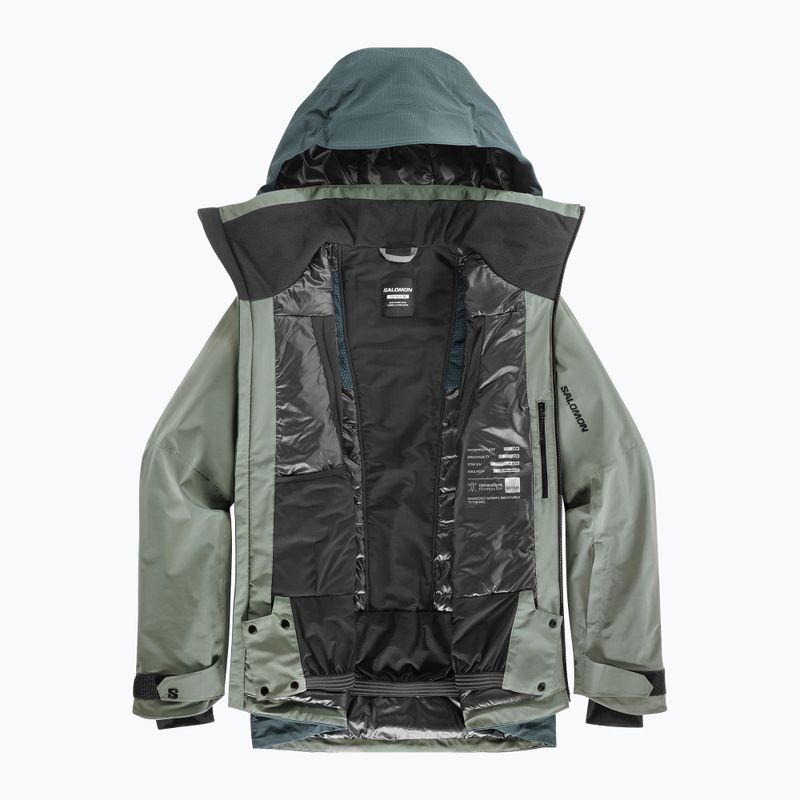 Vyriška slidinėjimo striukė Salomon Spectral green gables/sedona 11