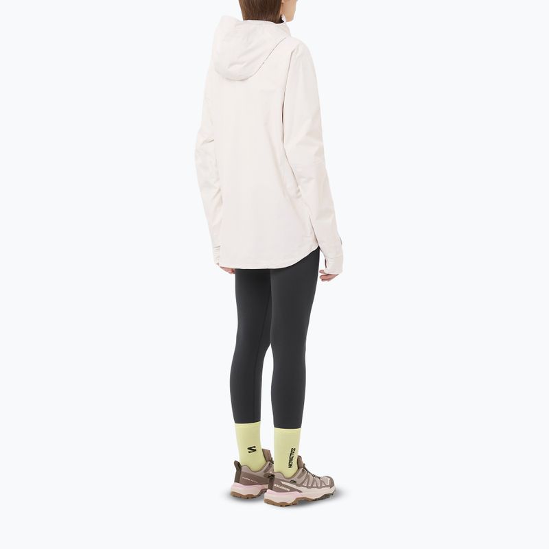 Moteriškas flisinis džemperis Salomon Essential Lightwarm whisper white 2