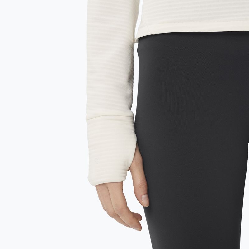 Moteriškas flisinis džemperis Salomon Essential Lightwarm whisper white 4