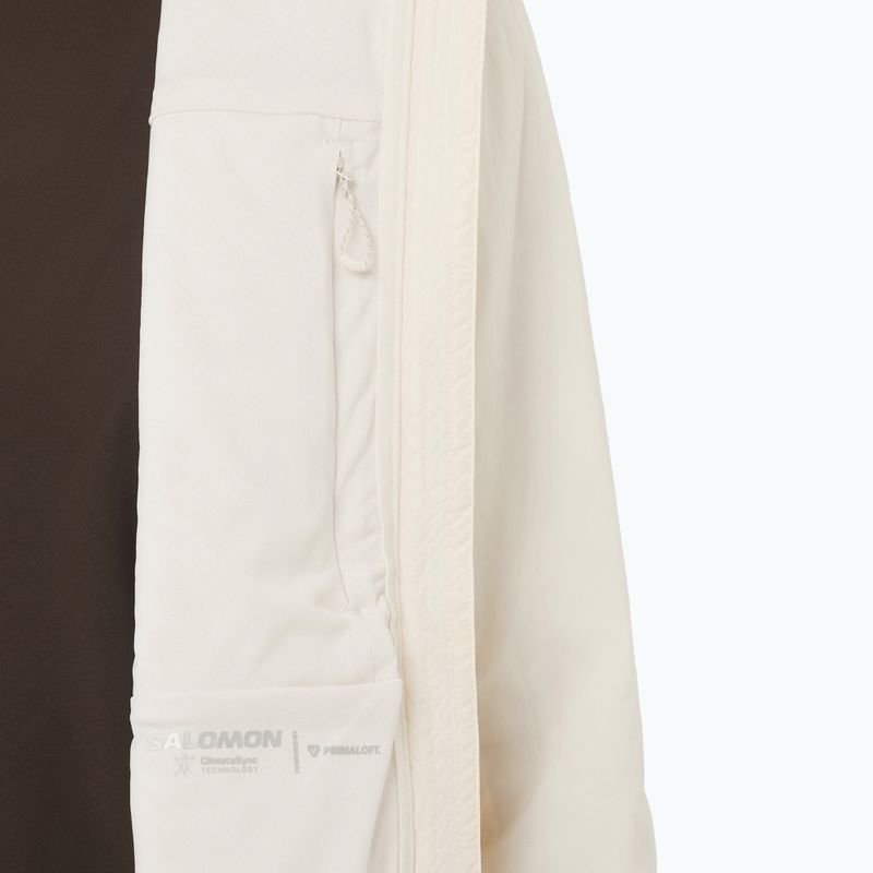 Moteriška hibridinė striukė Salomon Mountain Flex whisper white 3