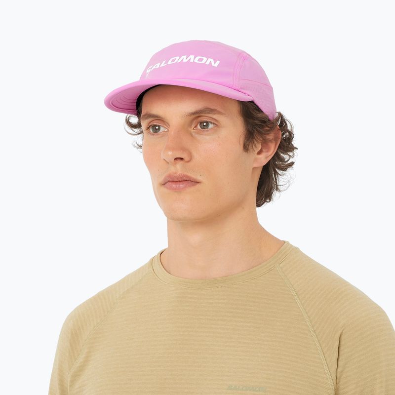 Kepuraitė su snapeliu Salomon Sense Aero cyclamen 3