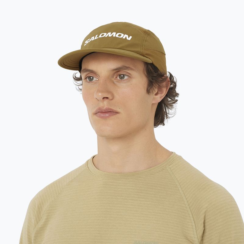 Kepurė su snapeliu Salomon Sense Aero brilliant olive 3