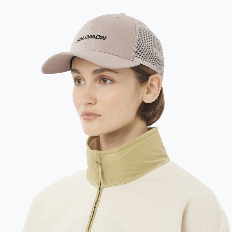 Kepurė su snapeliu Salomon Logo Trucker etherea 2