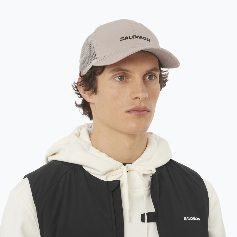 Kepurė su snapeliu Salomon Logo Trucker etherea 4